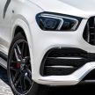 C167 Mercedes-Benz GLE Coupe debuts – larger and with revised styling; GLE 53 4Matic+ with 429 hp