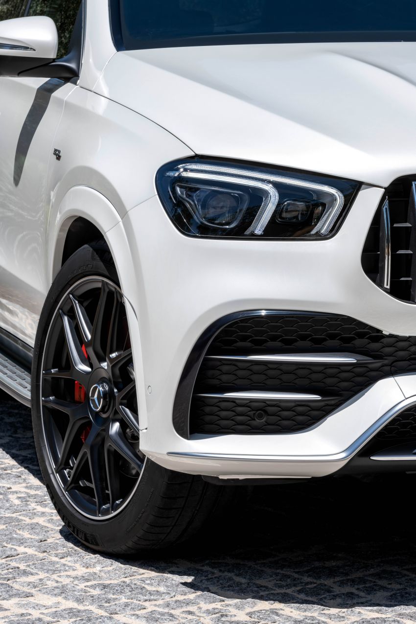 C167 Mercedes-Benz GLE Coupe debuts – larger and with revised styling; GLE 53 4Matic+ with 429 hp 1007987