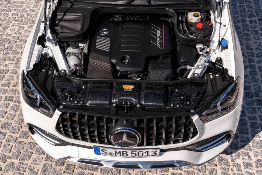 C167 Mercedes-Benz GLE Coupe debuts – larger and with revised styling; GLE 53 4Matic+ with 429 hp 1007989
