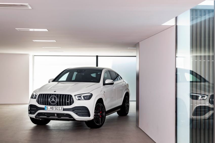 C167 Mercedes-Benz GLE Coupe debuts – larger and with revised styling; GLE 53 4Matic+ with 429 hp 1007990
