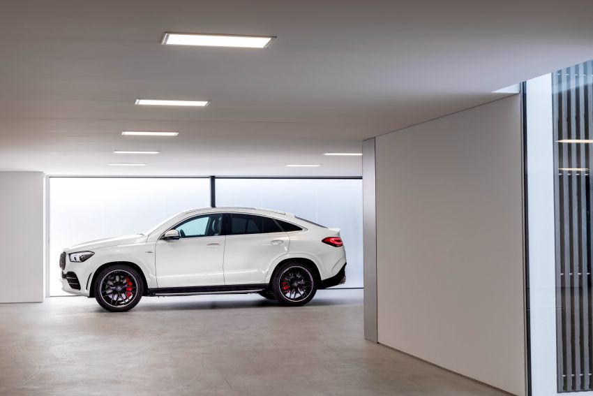 C167 Mercedes-Benz GLE Coupe debuts – larger and with revised styling; GLE 53 4Matic+ with 429 hp 1007991