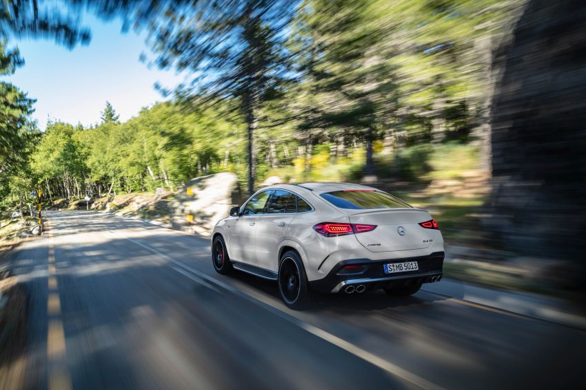 C167 Mercedes-Benz GLE Coupe debuts – larger and with revised styling; GLE 53 4Matic+ with 429 hp 1007974