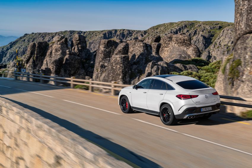 C167 Mercedes-Benz GLE Coupe debuts – larger and with revised styling; GLE 53 4Matic+ with 429 hp 1008001