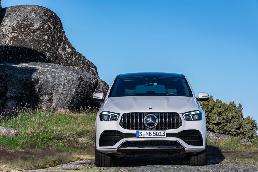 C167 Mercedes-Benz GLE Coupe debuts – larger and with revised styling; GLE 53 4Matic+ with 429 hp 1008003