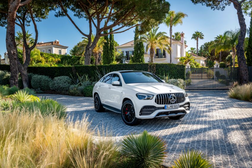 C167 Mercedes-Benz GLE Coupe debuts – larger and with revised styling; GLE 53 4Matic+ with 429 hp 1007975