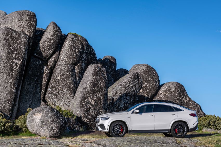 C167 Mercedes-Benz GLE Coupe debuts – larger and with revised styling; GLE 53 4Matic+ with 429 hp 1008004