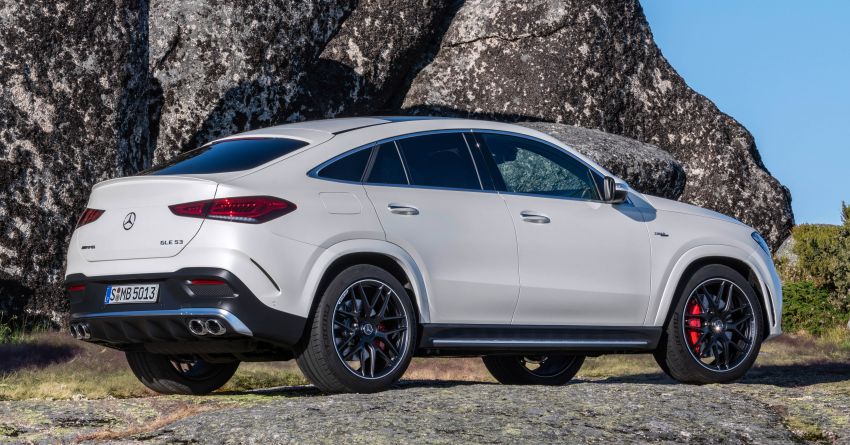 C167 Mercedes-Benz GLE Coupe debuts – larger and with revised styling; GLE 53 4Matic+ with 429 hp 1008006