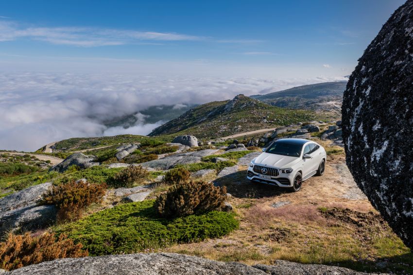 C167 Mercedes-Benz GLE Coupe debuts – larger and with revised styling; GLE 53 4Matic+ with 429 hp 1008008