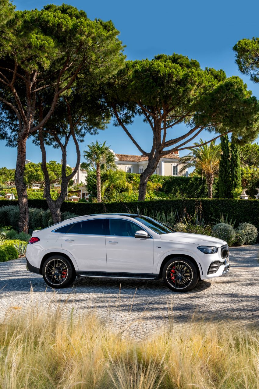 C167 Mercedes-Benz GLE Coupe debuts – larger and with revised styling; GLE 53 4Matic+ with 429 hp 1008014