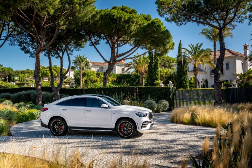 C167 Mercedes-Benz GLE Coupe debuts – larger and with revised styling; GLE 53 4Matic+ with 429 hp 1007976