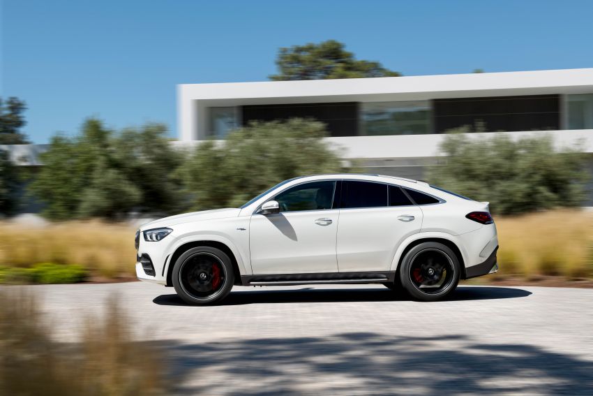 C167 Mercedes-Benz GLE Coupe debuts – larger and with revised styling; GLE 53 4Matic+ with 429 hp 1007977
