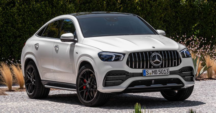 C167 Mercedes-Benz GLE Coupe debuts – larger and with revised styling; GLE 53 4Matic+ with 429 hp 1007978