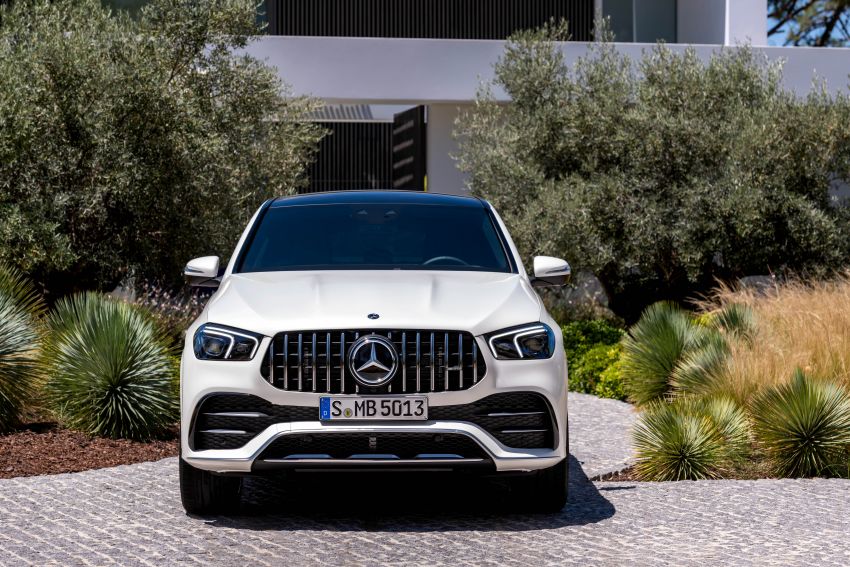C167 Mercedes-Benz GLE Coupe debuts – larger and with revised styling; GLE 53 4Matic+ with 429 hp 1007981