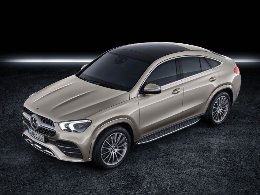 C167 Mercedes-Benz GLE Coupe debuts – larger and with revised styling; GLE 53 4Matic+ with 429 hp 1007957