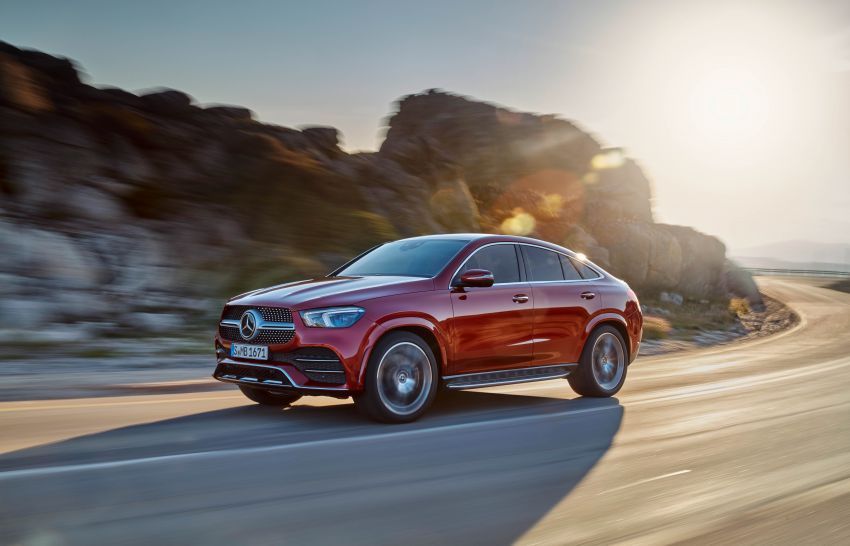 C167 Mercedes-Benz GLE Coupe debuts – larger and with revised styling; GLE 53 4Matic+ with 429 hp 1007915