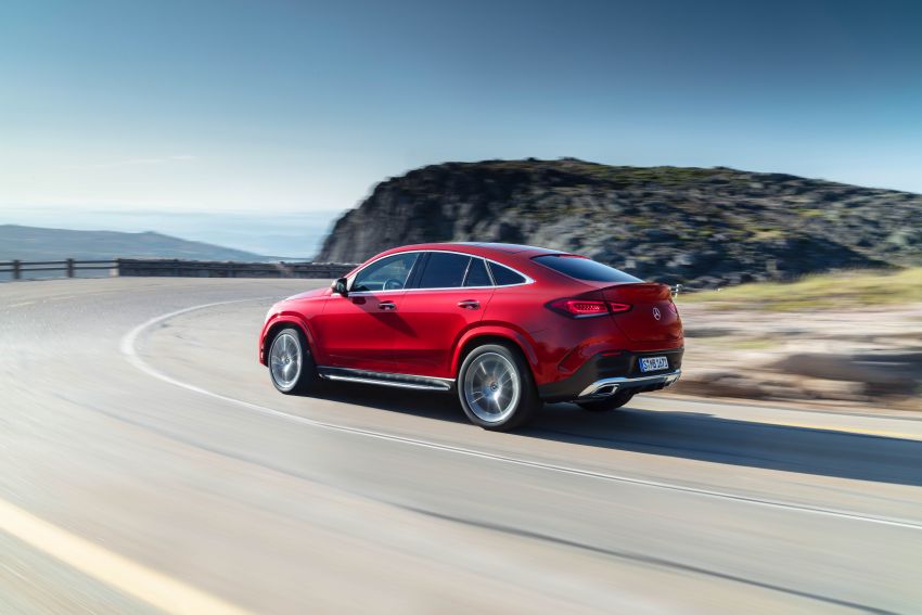 C167 Mercedes-Benz GLE Coupe debuts – larger and with revised styling; GLE 53 4Matic+ with 429 hp 1007918