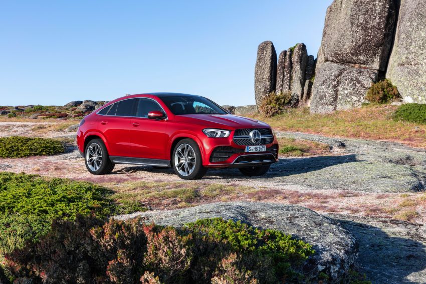 C167 Mercedes-Benz GLE Coupe debuts – larger and with revised styling; GLE 53 4Matic+ with 429 hp 1007921