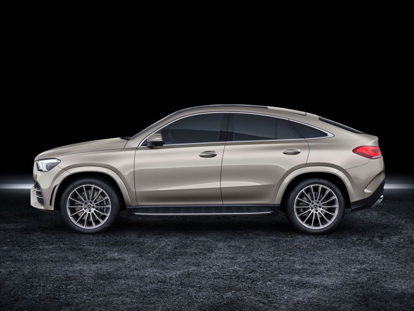 C167 Mercedes-Benz GLE Coupe debuts – larger and with revised styling; GLE 53 4Matic+ with 429 hp 1007960