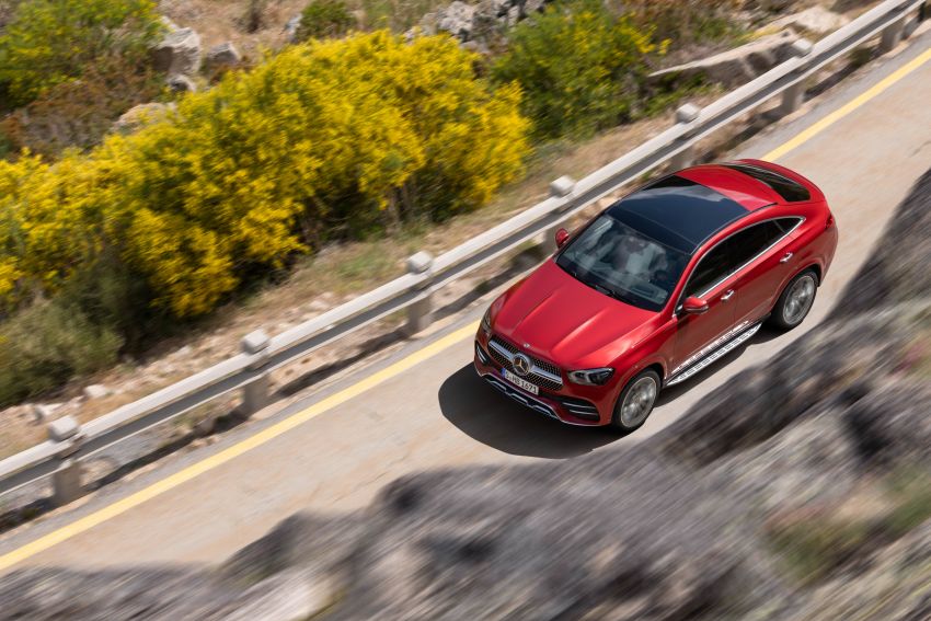 C167 Mercedes-Benz GLE Coupe debuts – larger and with revised styling; GLE 53 4Matic+ with 429 hp 1007936
