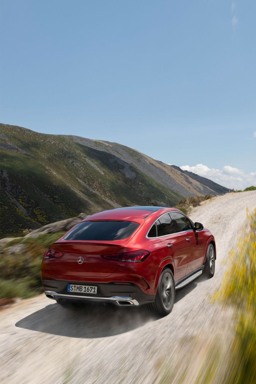 C167 Mercedes-Benz GLE Coupe debuts – larger and with revised styling; GLE 53 4Matic+ with 429 hp 1007941