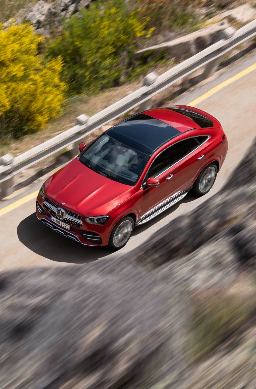 C167 Mercedes-Benz GLE Coupe debuts – larger and with revised styling; GLE 53 4Matic+ with 429 hp 1007942