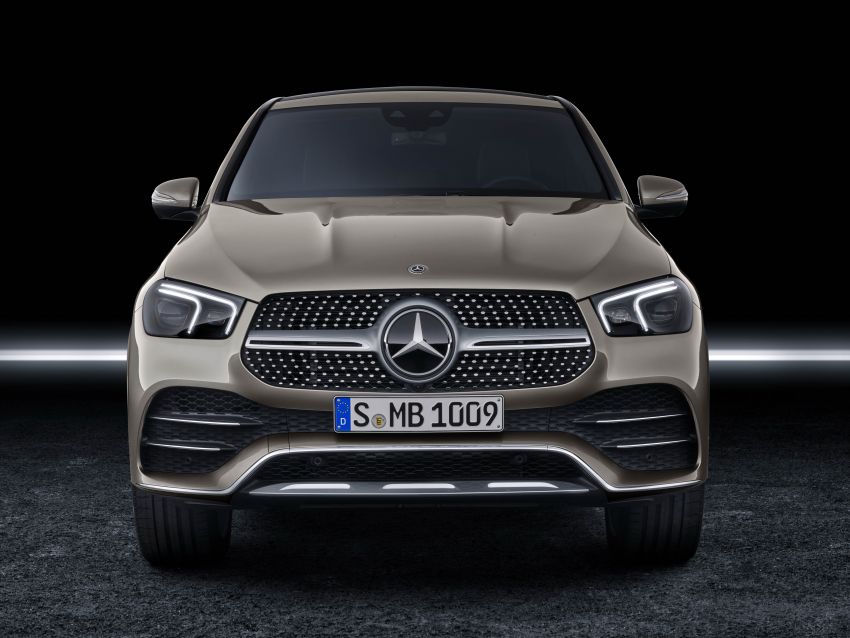 C167 Mercedes-Benz GLE Coupe debuts – larger and with revised styling; GLE 53 4Matic+ with 429 hp 1007961