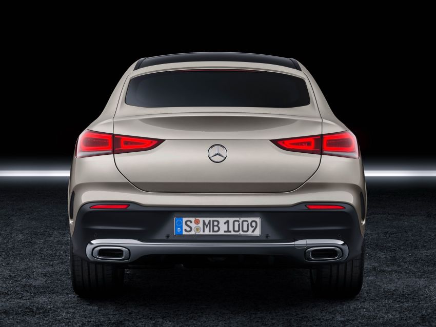 C167 Mercedes-Benz GLE Coupe debuts – larger and with revised styling; GLE 53 4Matic+ with 429 hp 1007962