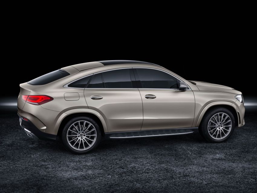 C167 Mercedes-Benz GLE Coupe debuts – larger and with revised styling; GLE 53 4Matic+ with 429 hp 1007964