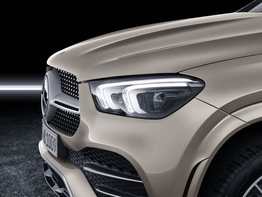 C167 Mercedes-Benz GLE Coupe debuts – larger and with revised styling; GLE 53 4Matic+ with 429 hp 1007966