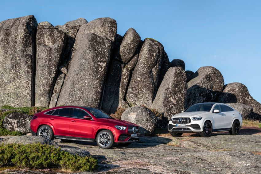 C167 Mercedes-Benz GLE Coupe debuts – larger and with revised styling; GLE 53 4Matic+ with 429 hp 1007947
