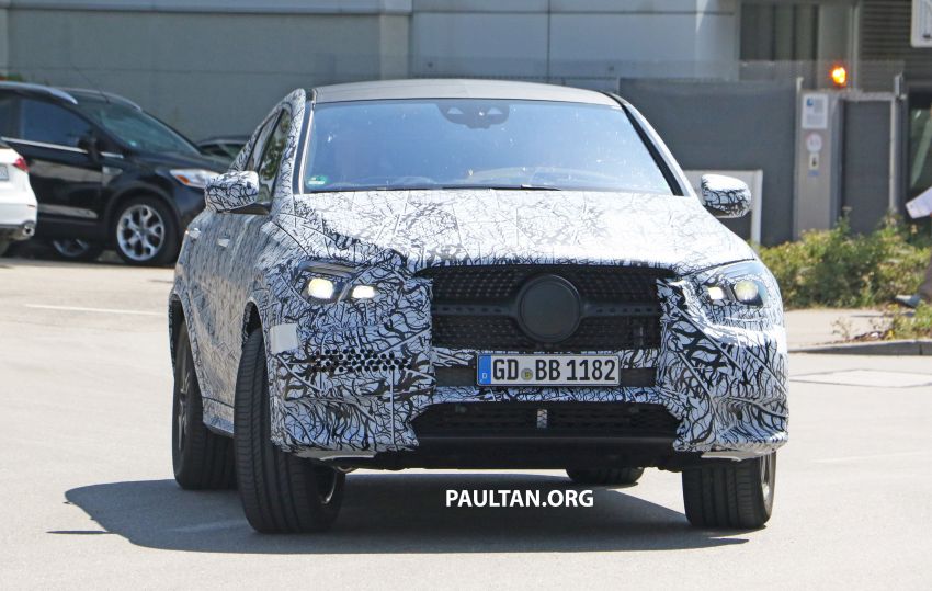C167 Mercedes-Benz GLE Coupe teased – Aug 28 1006916
