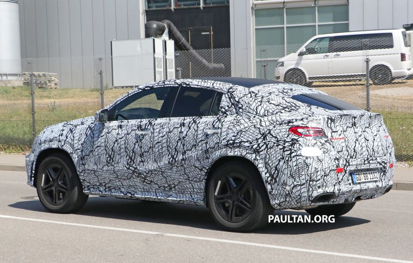 C167 Mercedes-Benz GLE Coupe teased – Aug 28 1006923