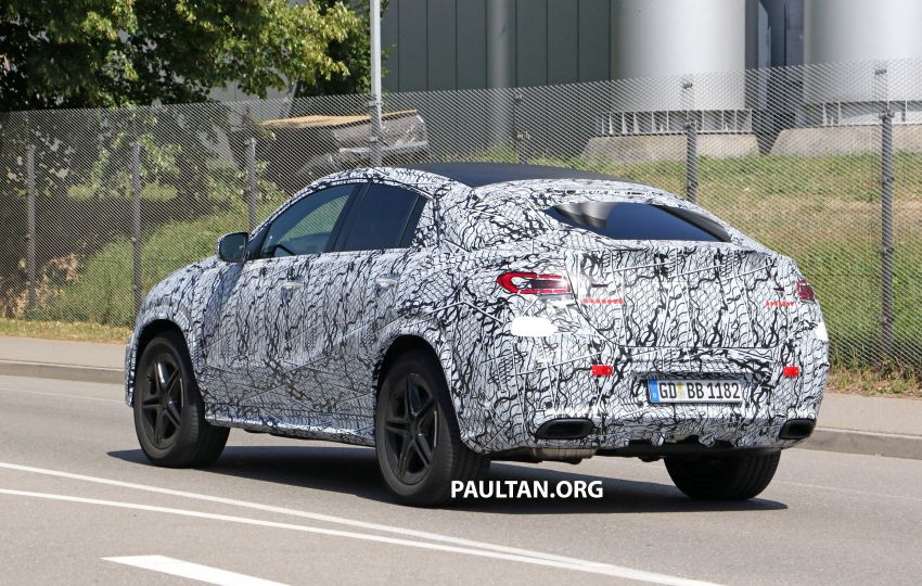 C167 Mercedes-Benz GLE Coupe teased – Aug 28 1006925