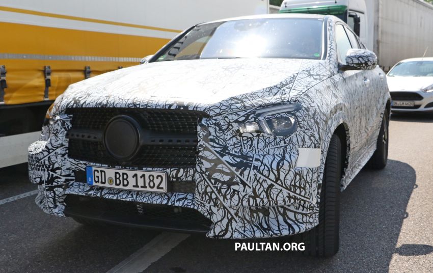 C167 Mercedes-Benz GLE Coupe teased – Aug 28 1006927