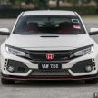 Honda Malaysia gifts Civic Type R escort car to Agong