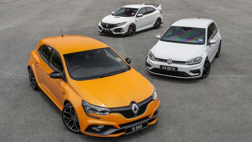 Driven 2019 Teaser: FK8 Honda Civic Type R vs Renault Megane RS vs VW Golf R Mk7.5 – out soon! 1006395