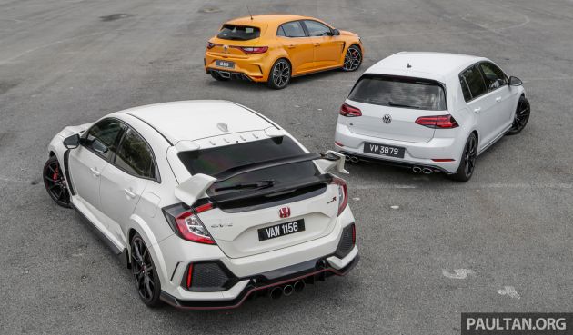 Driven 2019 Teaser: FK8 Honda Civic Type R vs Renault Megane RS vs VW Golf R Mk7.5 – out soon!