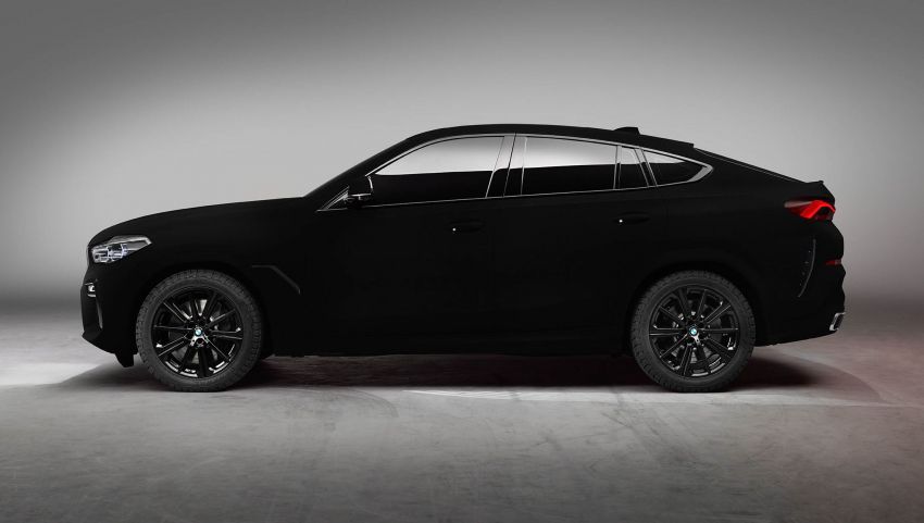 BMW X6 Vantablack – hitam yang paling hitam di dunia 1008314
