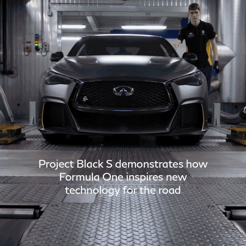 Infiniti Q60 Project Black S prototype completes hybrid powertrain development with Renault F1 team 1004083