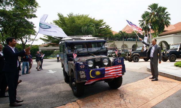 The 1955 ‘Oxford’ Land Rover Series I pit stops in Malaysia – 10k mile drive from Singapore to London
