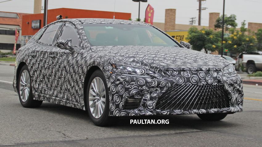 SPIED: Lexus LS with hydrogen power – 2021 debut 997081