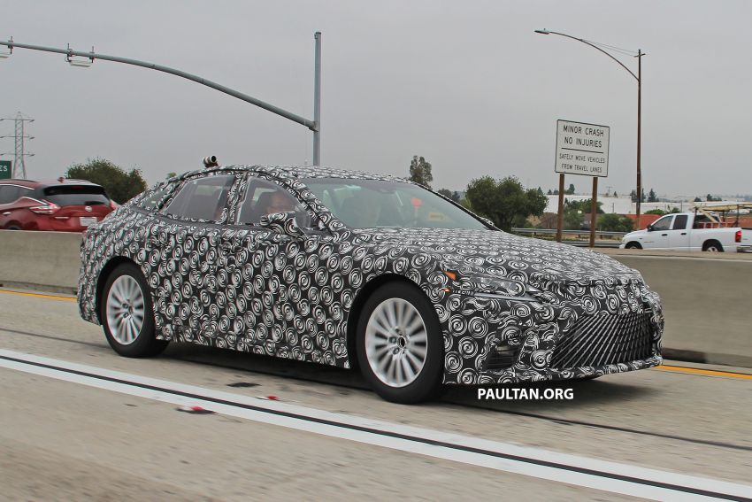 SPIED: Lexus LS with hydrogen power – 2021 debut 997083