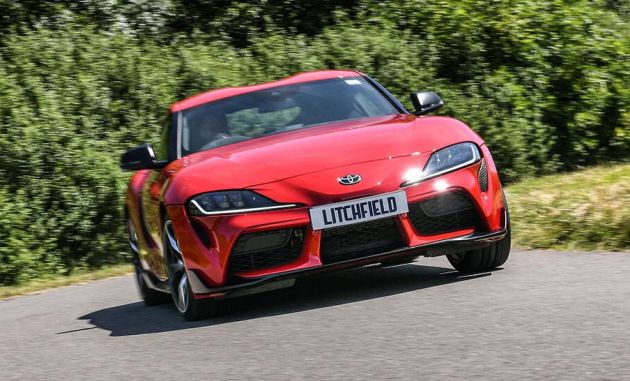 Toyota Supra jana 420 hp hanya dengan talaan ECU!
