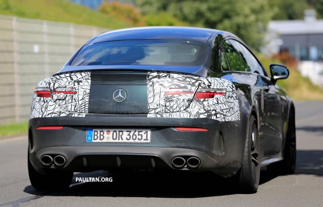 SPYSHOTS: Mercedes-AMG E53 coupe facelift spotted