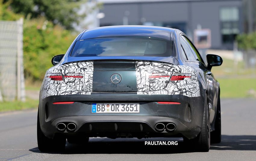 SPYSHOTS: Mercedes-AMG E53 coupe facelift spotted 1004237