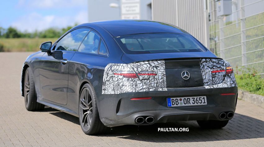 SPYSHOTS: Mercedes-AMG E53 coupe facelift spotted 1004250
