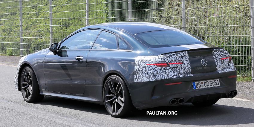 SPYSHOTS: Mercedes-AMG E53 coupe facelift spotted 1004226