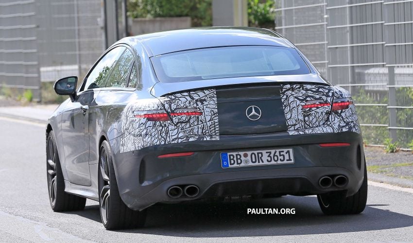 SPYSHOTS: Mercedes-AMG E53 coupe facelift spotted 1004230