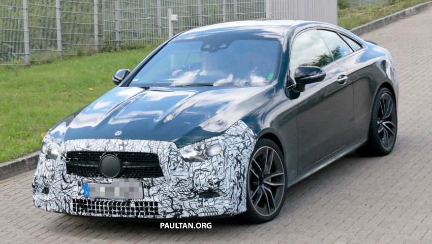 SPYSHOTS: Mercedes-AMG E53 coupe facelift spotted 1003907