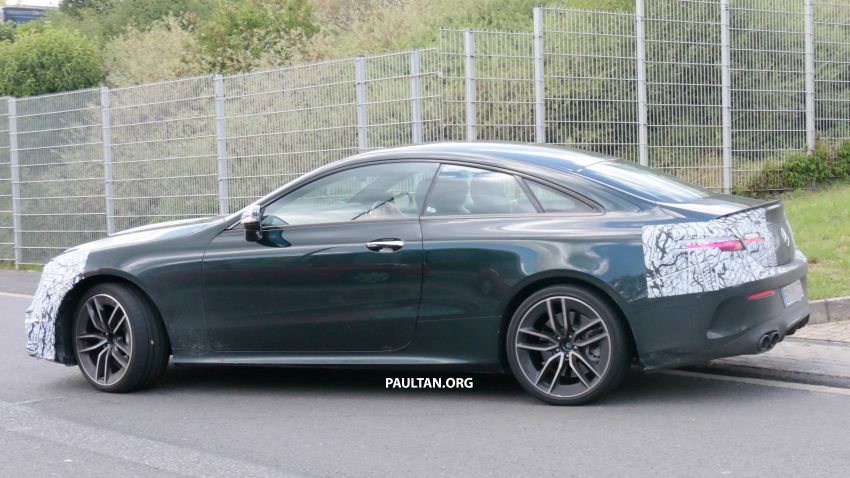 SPYSHOTS: Mercedes-AMG E53 coupe facelift spotted 1003925